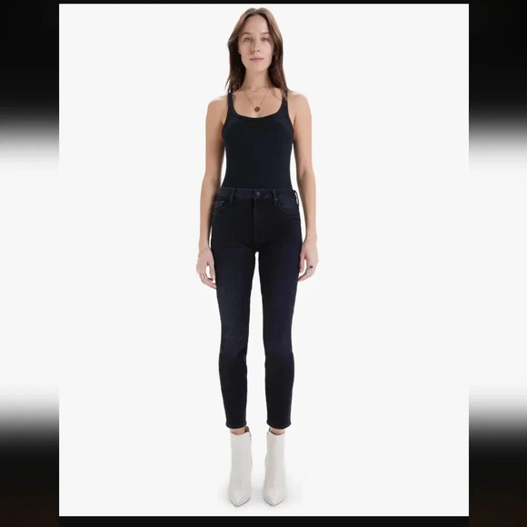 Mother High Waisted Looker Ankle - Encounters At Night - Picture 1 of 8